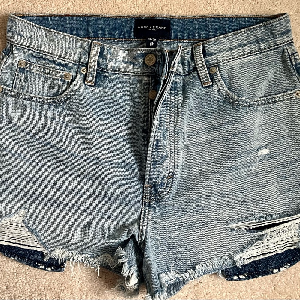 Lucky Brand Women's Blue Denim Shorts